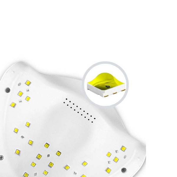 Lámpara led secadora de uñas uv 72w