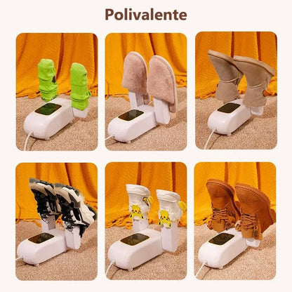 Secador de zapatos con pantalla digital